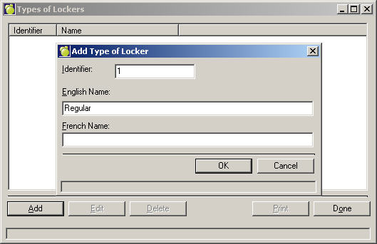 Set Up Lockers